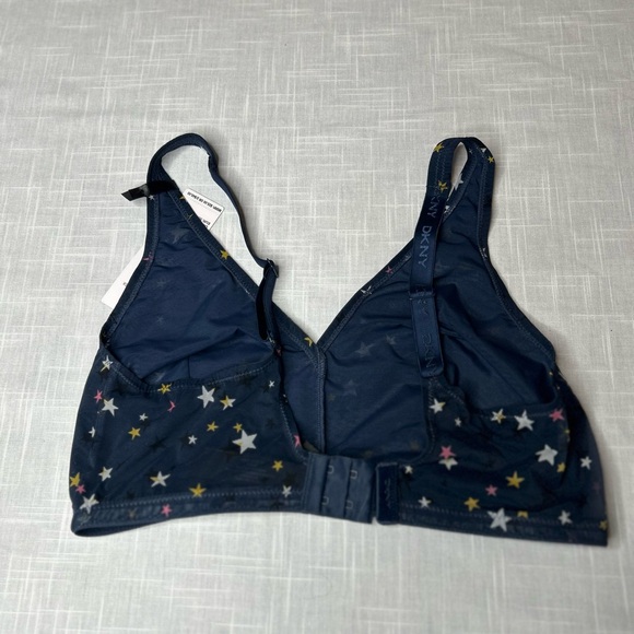 DKNY Navy Star Pattern Bralette - Picture 4 of 6